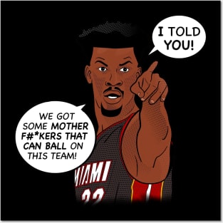 Miami heat goat 22 Posters and Art